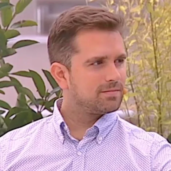 Jordi Cor appearing on TV3 Catalan National Television